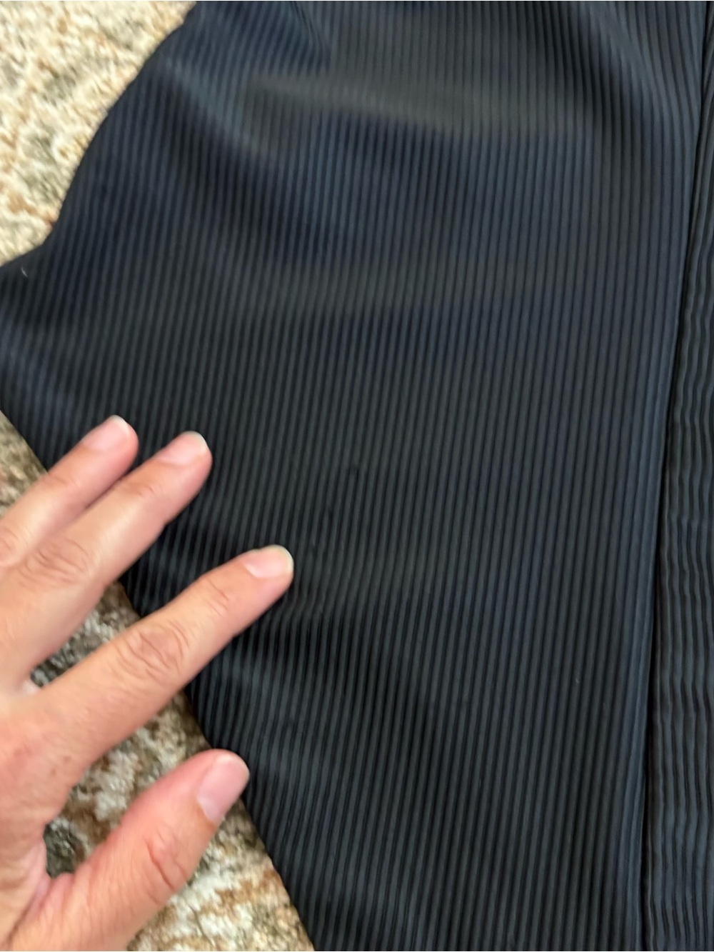 Anthropologie Dippin Daisys Bliss Ribbed One Piece Black Swimsuit Medium - Picture 14 of 15
